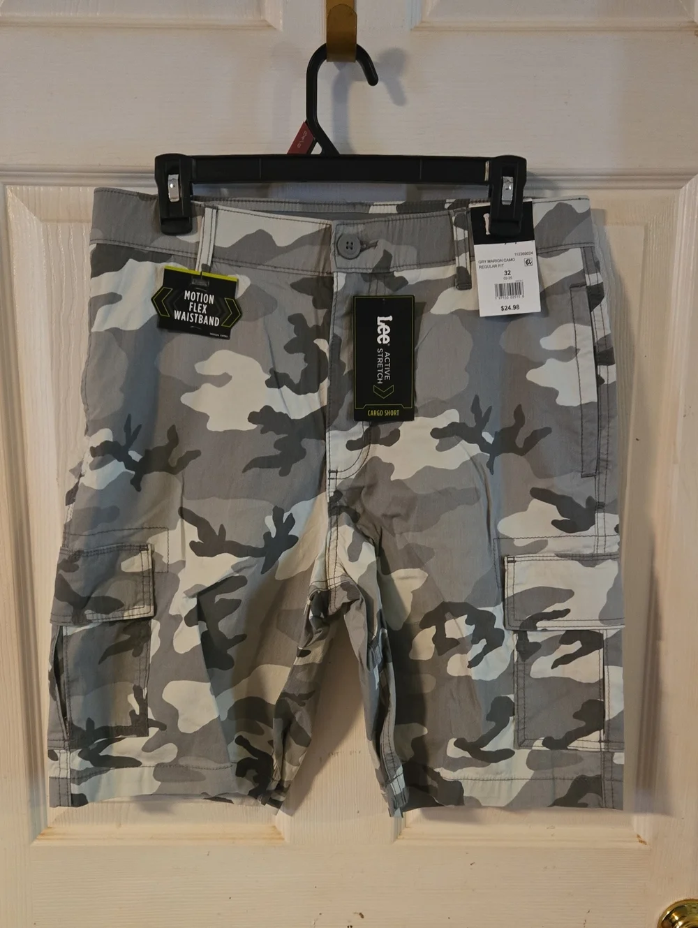 Lee Active Stretch Camo Cargo Shorts